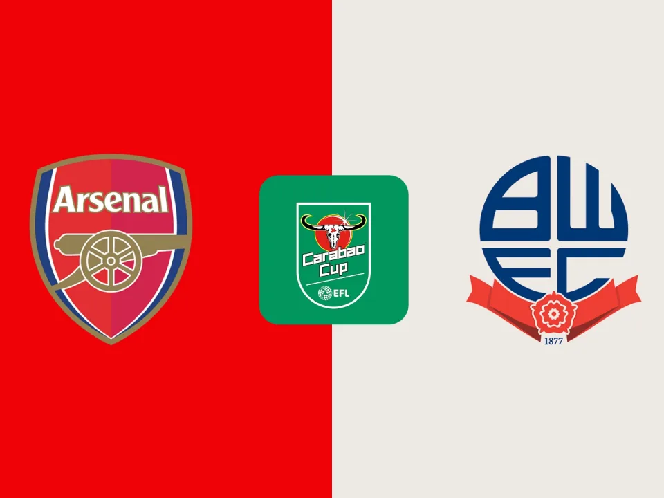 Arsenal vs Bolton Wanderers Carabao Cup 2024/2025