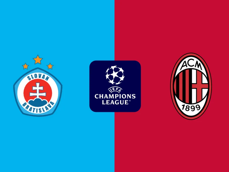 Slovan vs AC Milan UEFA Champions League 2024/2025