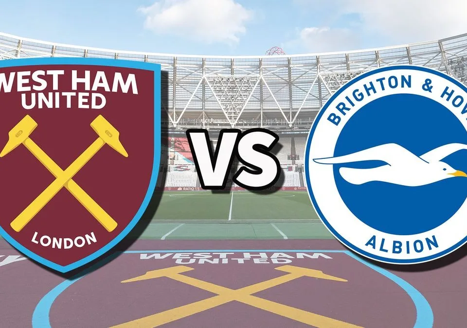 West Ham United vs Brighton and Hove Albion Premier League 2024/2025